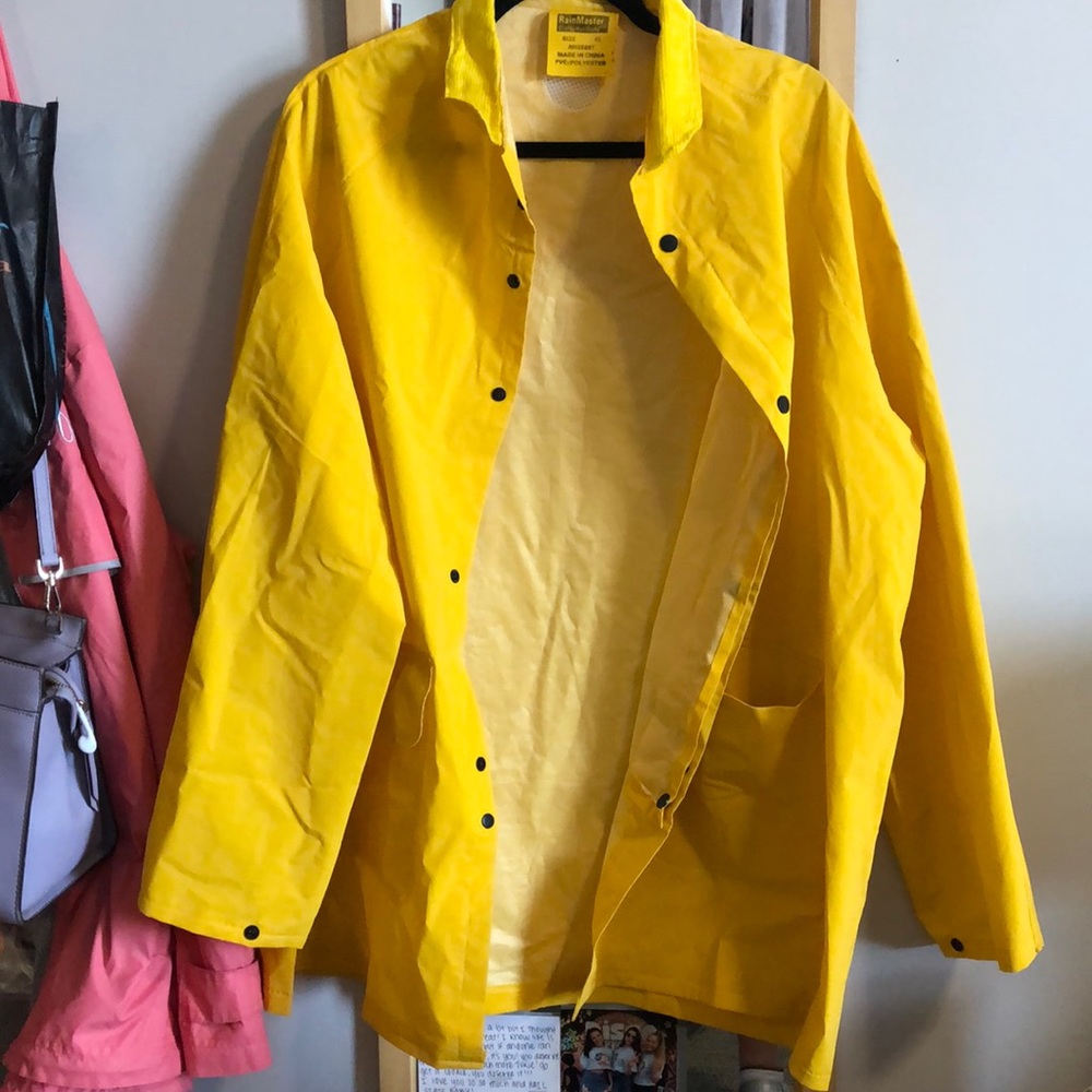 Oversized Yellow Raincoat Coraline